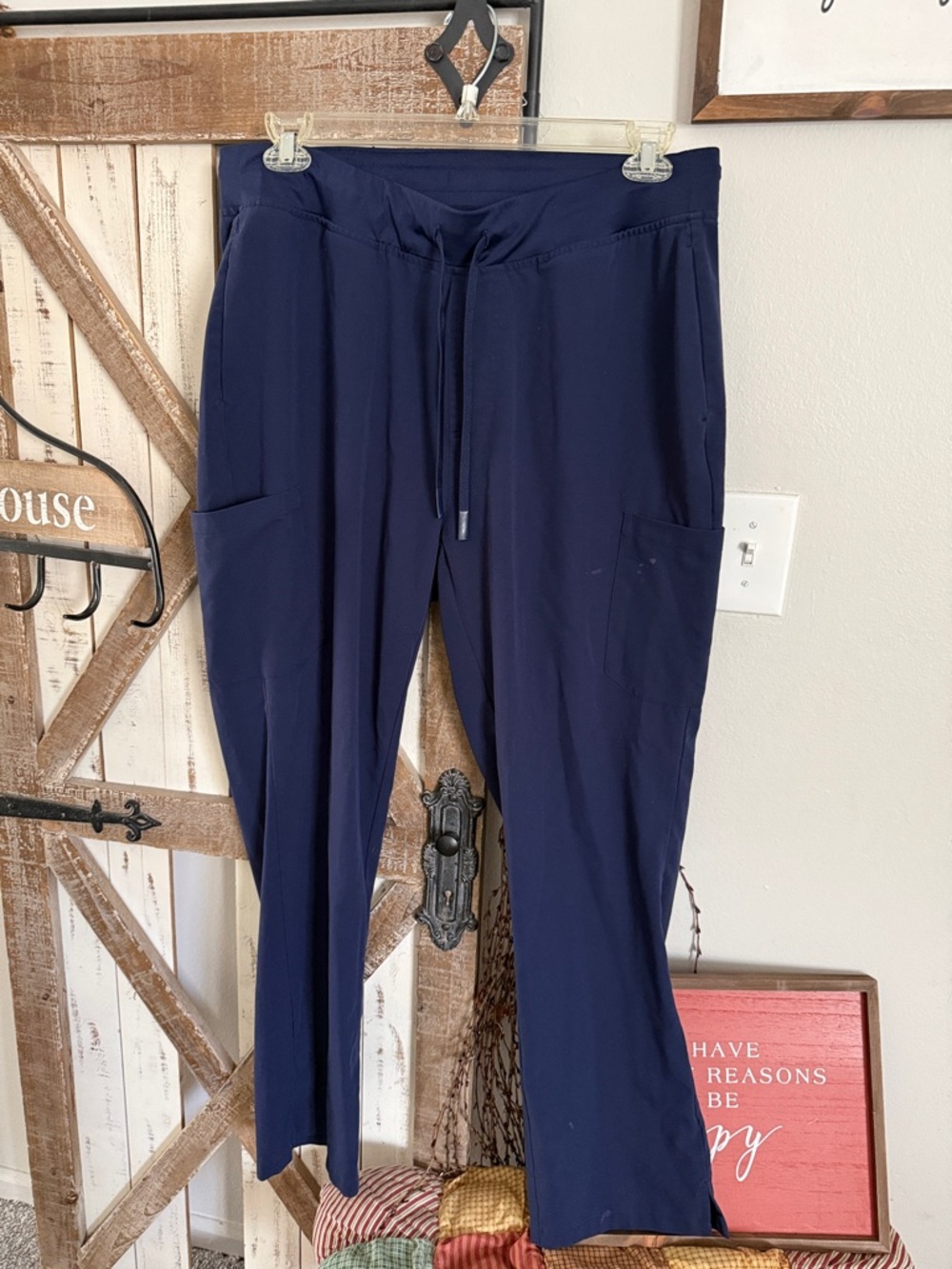 Navy Drawstring Women's Pants - Unbranded